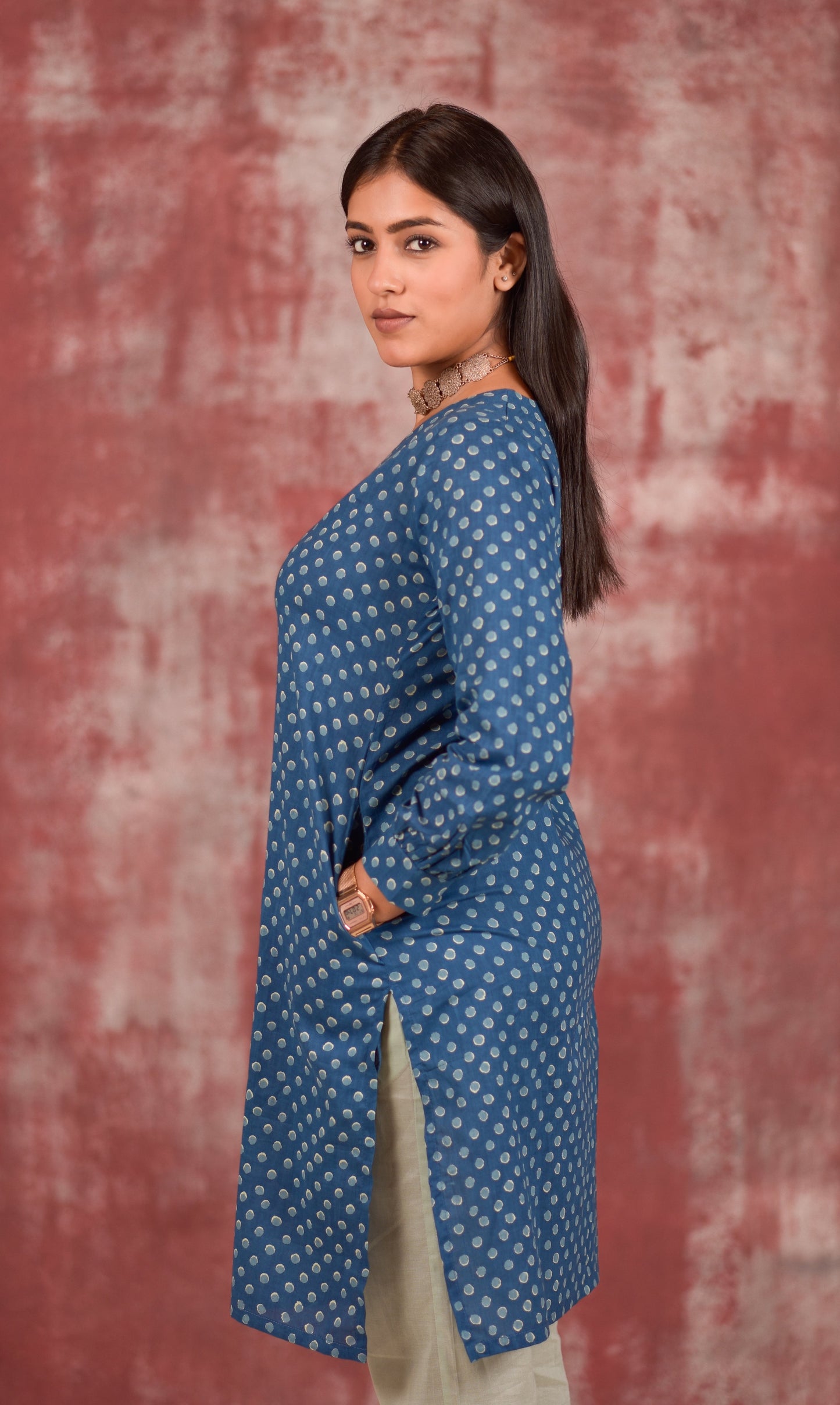 Blue Dot Co-ord Set (Set of 2)