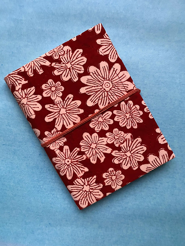 Handblock Print Bahi-khata Diary (A5)