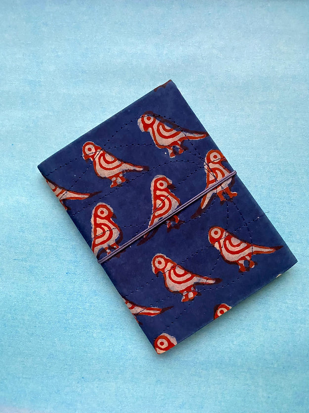 Handblock Print Bahi-khata Diary (A5)