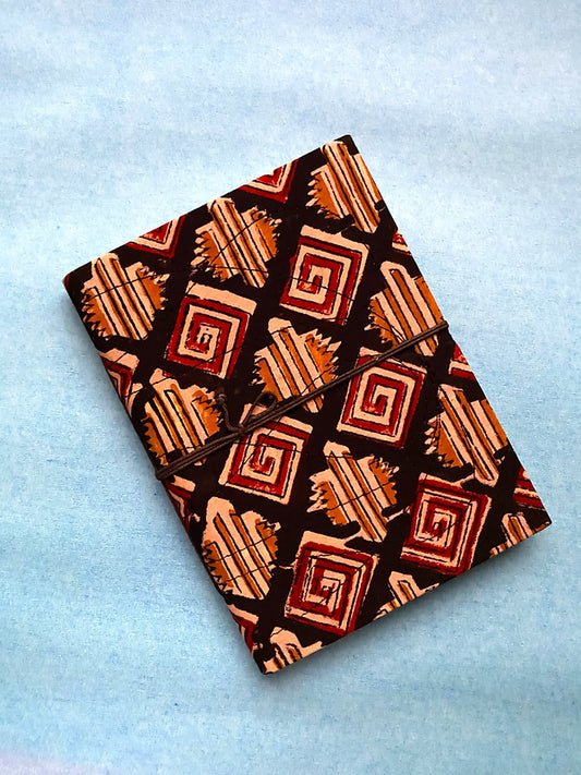 Handblock Print Bahi-khata Diary (A5)