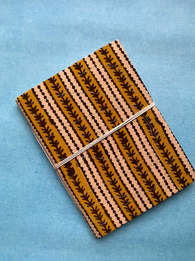 Handblock Print Bahi-khata Diary (A5)