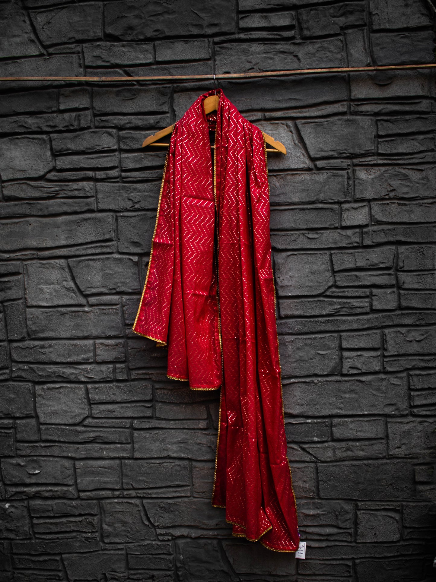 Foil Weaving Dupatta