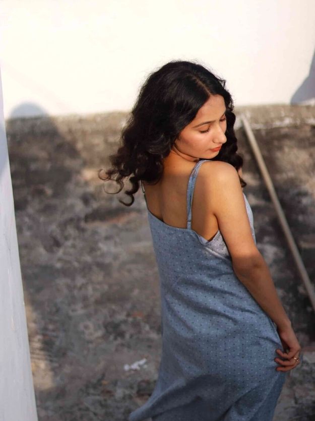 Geometric Slip Dress