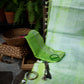 Green Shibori Linen Saree