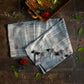 Grey Shibori Linen Saree