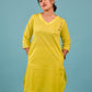 Lime Yellow Co-ord Set (Set of 2)