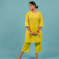 Lime Yellow Co-ord Set (Set of 2)