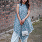 Grey Floral Kaftan