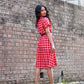 Red Midi Dress