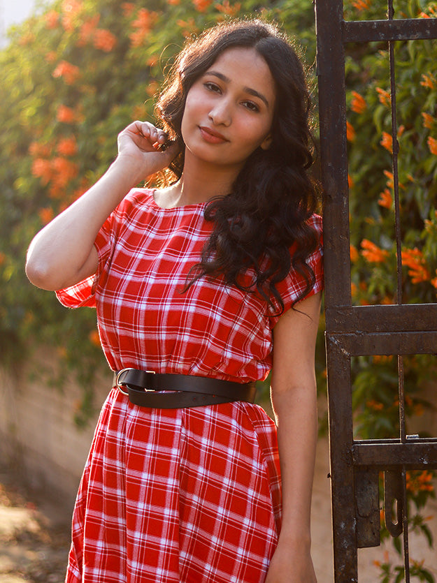 Red Midi Dress