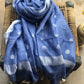 Iris Purple Linen Dupatta