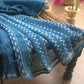 Indigo Traingle Block Print Kota Cotton Dupatta