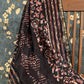 Block Print Wide Stripe Multi Pattern Pure Chanderi Dupatta