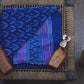 Indigo Butti Block Print Modal Silk Dupatta