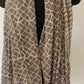 White and grey sarong stole