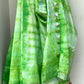 Green Shibori Linen Saree