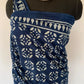 Indigo Motif Print Cotton Stole