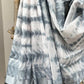 Grey Shibori Linen Saree