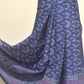 Indigo Butti Block Print Modal Silk Dupatta