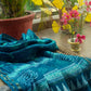 Green Guldavri Block Print Chanderi Dupatta