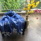 Iris Purple Linen Dupatta