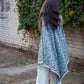 Grey Floral Kaftan