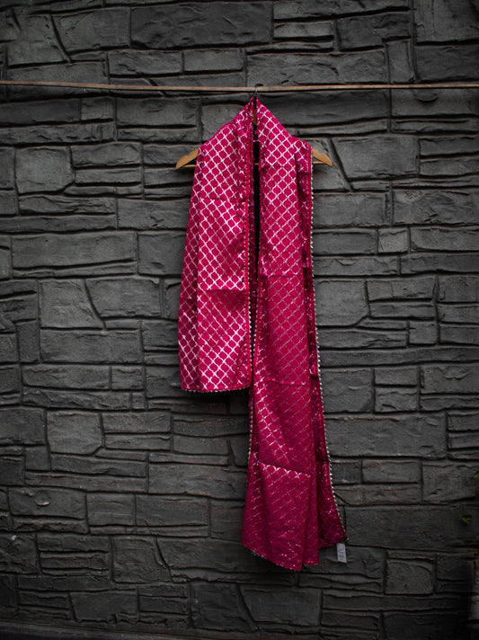 Foil Weaving Dupatta