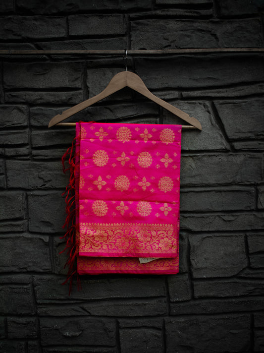 Bright Pink Dupatta