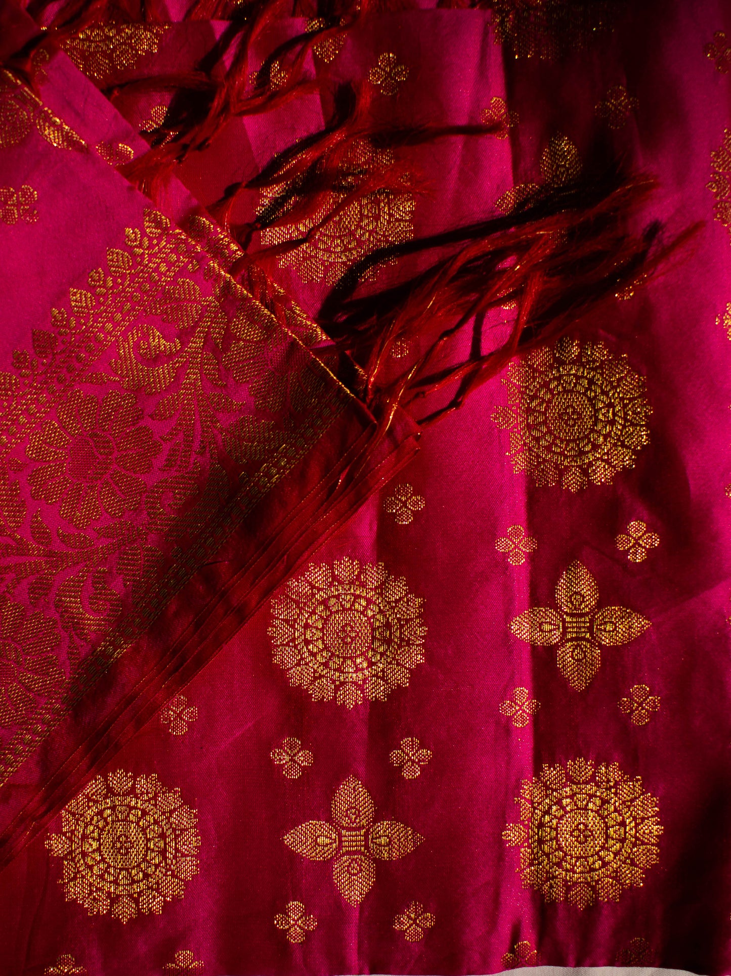 Bright Pink Dupatta