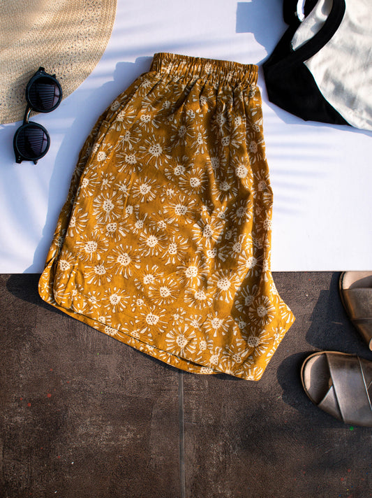 Sunshine BlockPrint Shorts