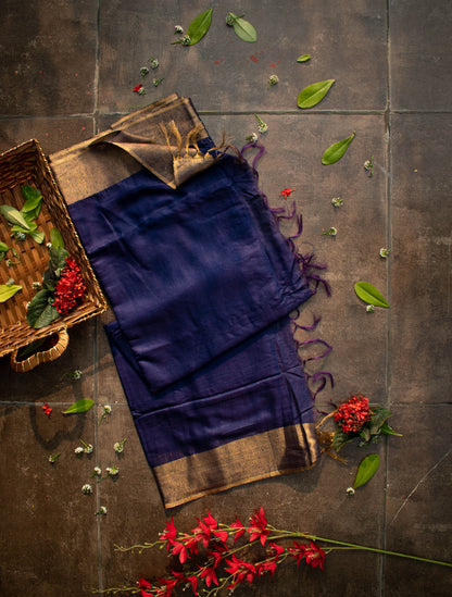 Cotton Silk Saree with Zari