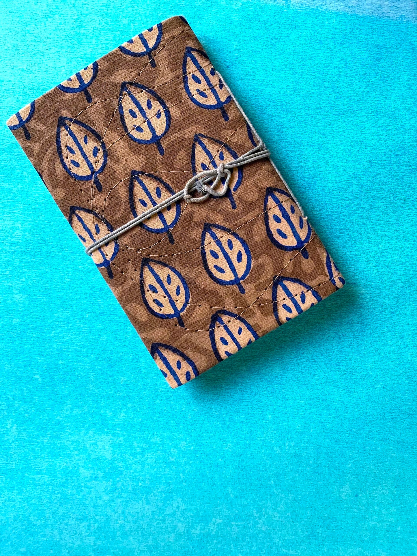 Handblock Print Bahi-khata Diary (A6)