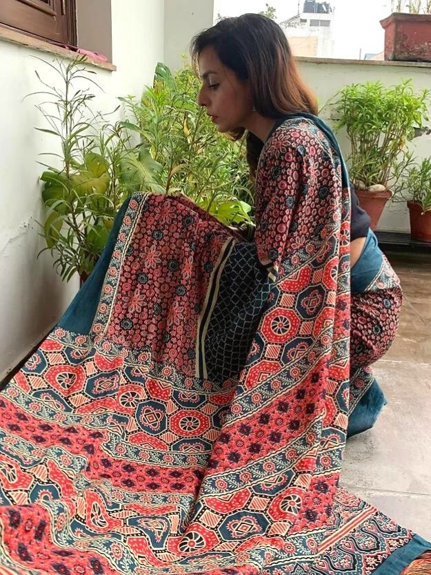 Multi-Colour All Over Mul Cotton Saree