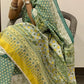 Bagh Block Printed Mul Cotton Saree