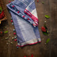 Lavender Handwoven Linen Saree