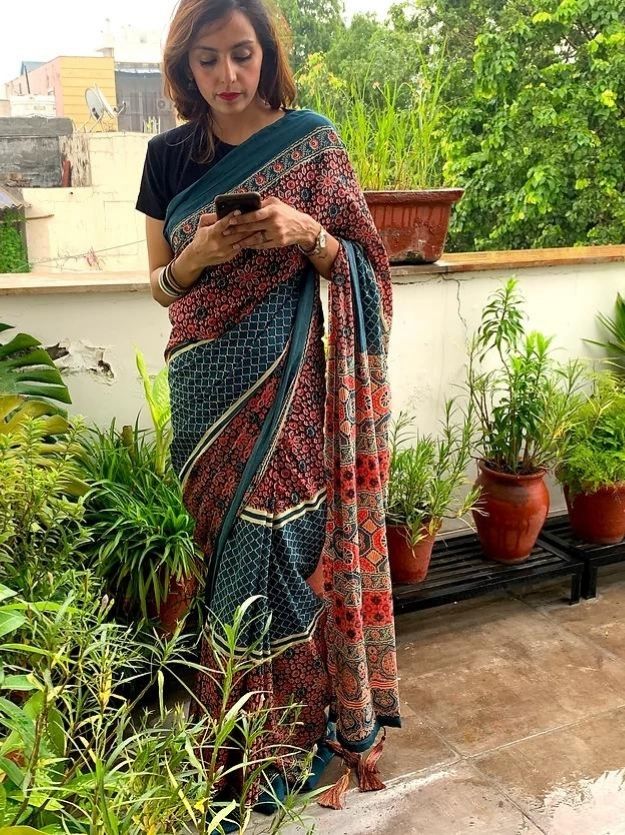 Multi-Colour All Over Mul Cotton Saree