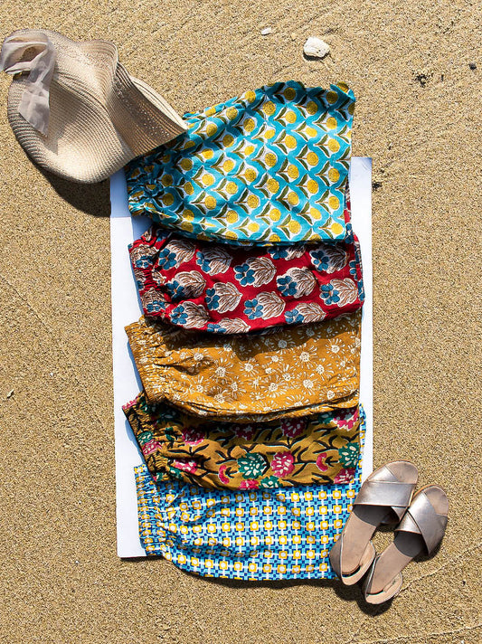 Sunshine BlockPrint Shorts